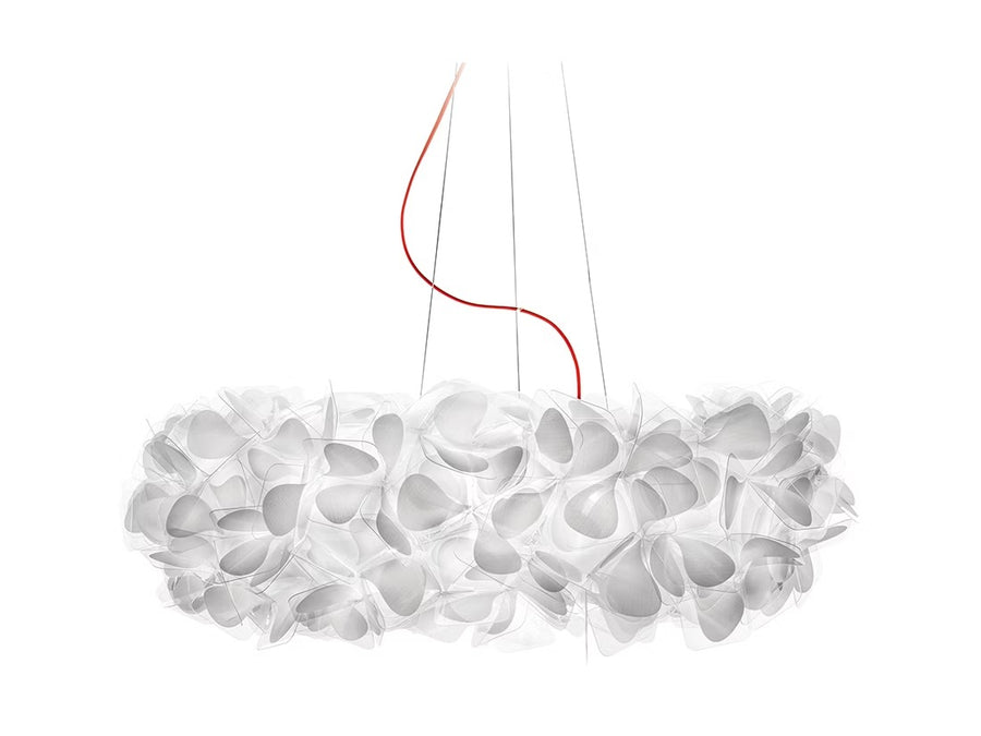 CLIZIA SUSPENSION LARGE MAMA NON MAMA WHITE TRANSPARENT WIRE