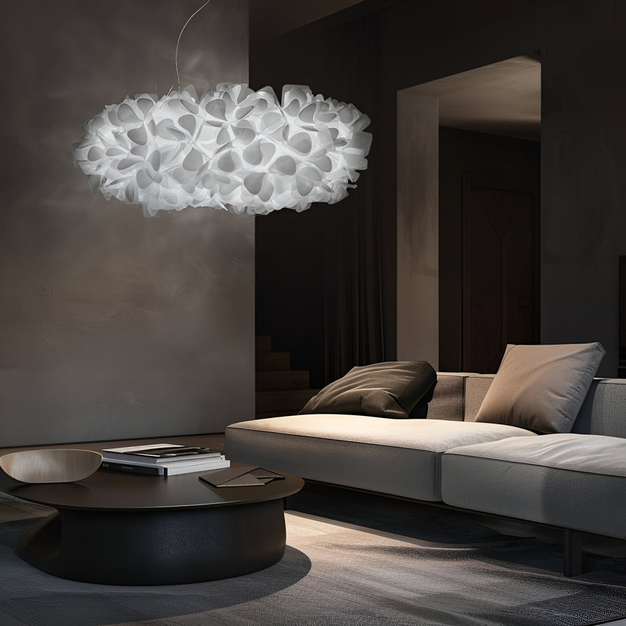 CLIZIA SUSPENSION 130 MAMA NON MAMA WHITE TRANSPARENT WIRE