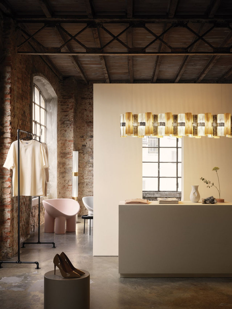 LA LOLLO SUSPENSION LINEAR 140 - GOLD